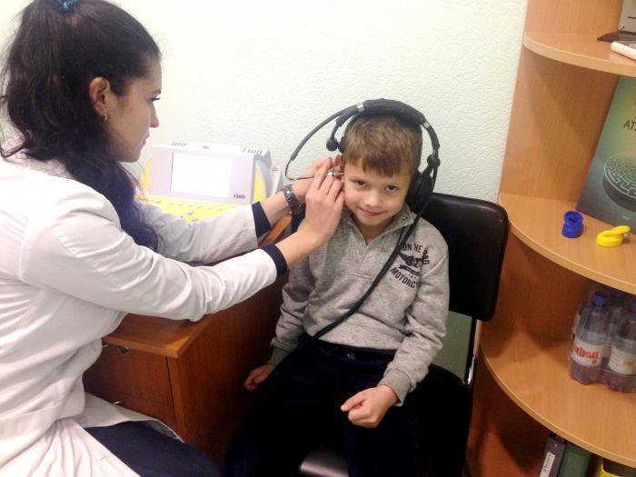 Обстеження слуху у дітей