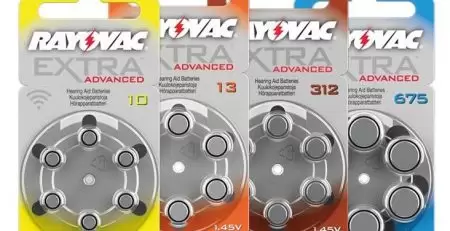 Воздушно-цинковые батарейки Rayovac для слуховых аппаратов