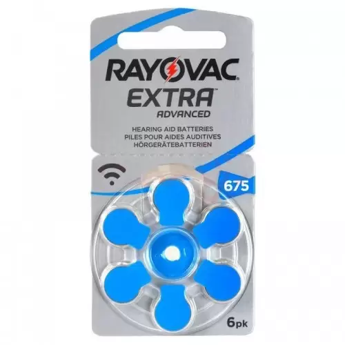Батарейки для слухових апаратів Rayovac Extra Advanced 10, 7+1 шт.